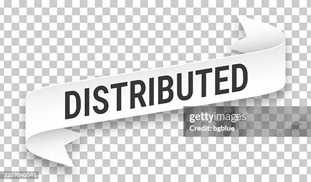 distributed - 3d banner on transparent background - ddos attack stock illustrations
