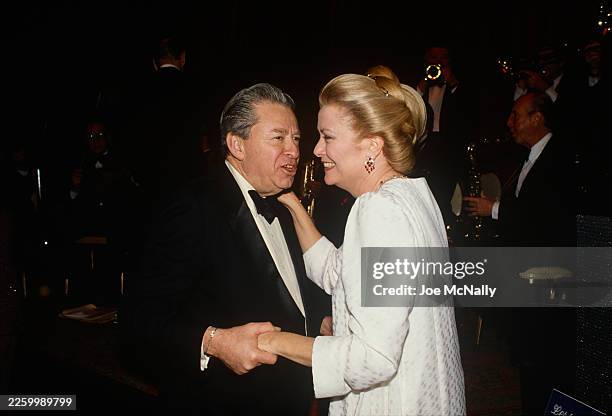 Grace Kelly and Alex Cohen at the "Night of 100 Stars", held at Radio City Music Hall in NYC, NY, on February 19 to benefit The Actors Fund of...