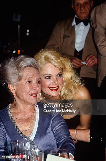 Helen Hayes and Ann Jillian at the "Night of 100 Stars", held at Radio City Music Hall in NYC, NY, on February 19 to benefit The Actors Fund of...