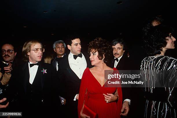 Elizabeth Taylor at the "Night of 100 Stars", held at Radio City Music Hall in NYC, NY, on February 19 to benefit The Actors Fund of America .