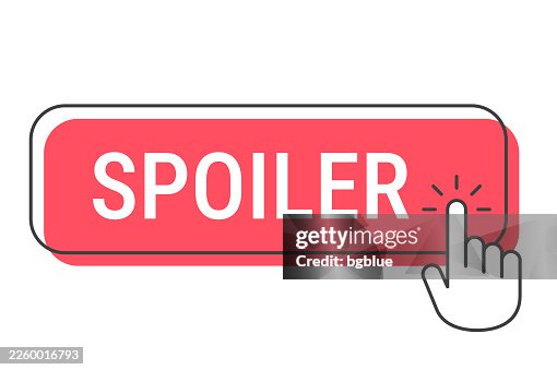 Spoiler - Click button with hand cursor on white background Spoiler - Click button with hand cursor on white background