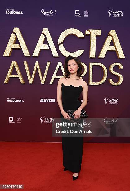 Gemma Chua-Tran attends the 2026 AACTA Awards at HOTA on February 06, 2026 in Gold Coast, Australia.