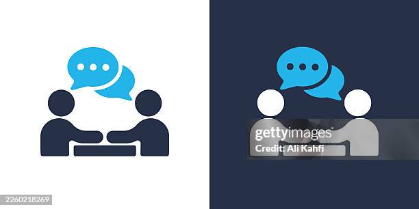 negotation glyph solid icon. solid icon that can be applied anywhere, simple, pixel perfect and modern style. - embassy stock illustrations
