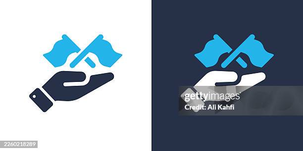 bilateral glyph solid icon. solid icon that can be applied anywhere, simple, pixel perfect and modern style. - embassy stock illustrations