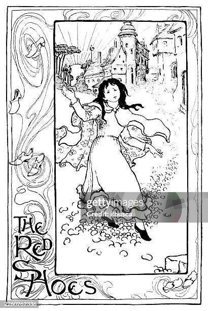 illustration for fairy tales - nameplate stock illustrations
