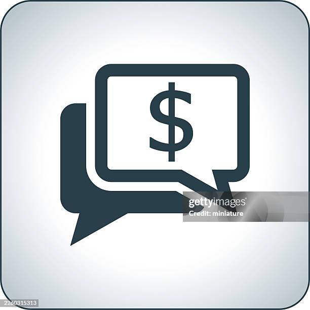 speech bubble icon - thought bubble transparent stock illustrations