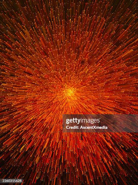 digital composite of super nova, exploding light - zoom effect stock pictures, royalty-free photos & images
