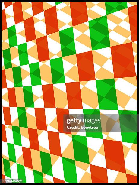 abstract colors checked chess board texture perspective poster background - checkers stock illustrations