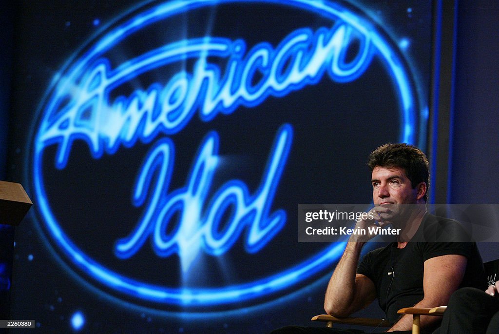 FOX 2002 Summer TCA Tour - 7/22/02- American Idol