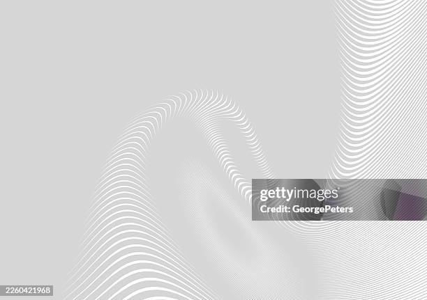 flowing striped swirl pattern abstract background - gray marble background stock illustrations