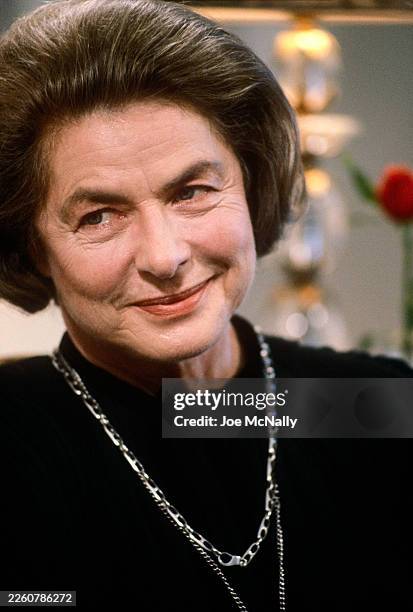 Award winning actress Ingrid Bergman, sits for an interview on Good Morning America, to promote her book "My Story", in New York City, New York,...