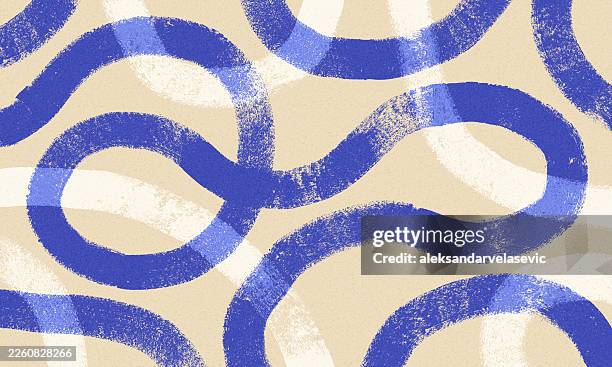 abstract painted lines background - thick stock illustrations