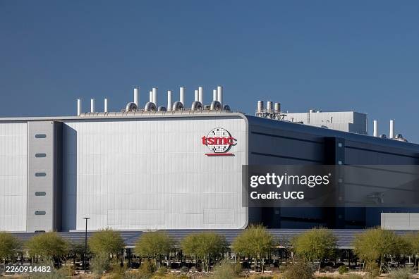 Construction of TSMC Semiconductor Complex Construction of TSMC Semiconductor Complex