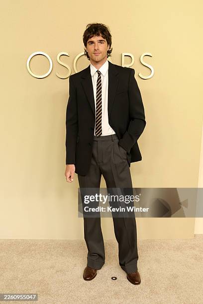 Jacob Elordi attends the 98th Oscar Nominees Luncheon at The Beverly Hilton on February 10, 2026 in Beverly Hills, California.