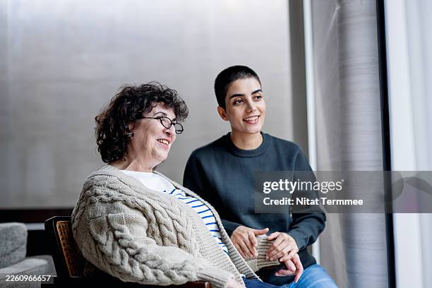 selecting homecare ensures your loved ones receive the respect and dedicated care they deserve. this choice serves as a powerful investment in their long-term well-being and autonomy within the comfort of their own home." - myasthenia gravis stock pictures, royalty-free photos & images
