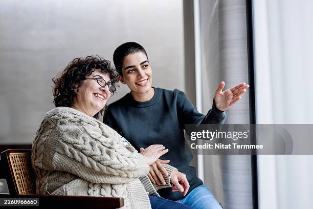 choosing homecare is a meaningful way to provide your family with specialized attention they need. more than just a service, it is a vital investment in your loved one’s health, happiness, and continued independence. - myasthenia gravis stock pictures, royalty-free photos & images