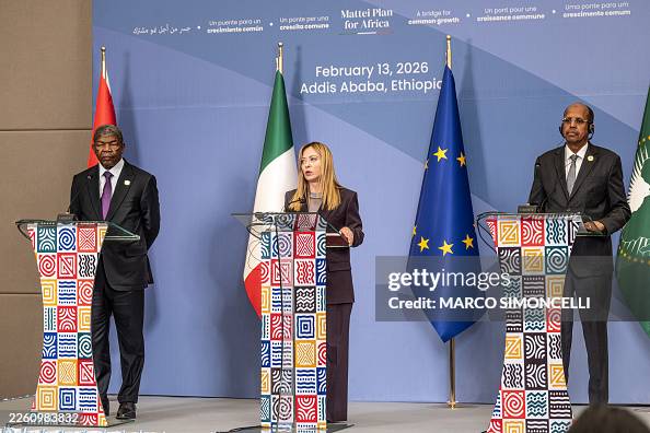 ETHIOPIA-ITALY-DIPLOMACY-SUMMIT-MELONI ETHIOPIA-ITALY-DIPLOMACY-SUMMIT-MELONI