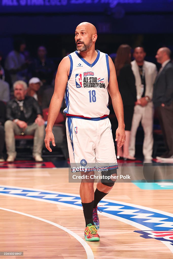 Michael Ruffles Keegan-Michael Key at The 2026 Ruffles NBA All-Star Celebrity Game ...