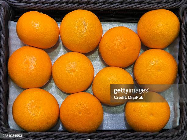 beni amanatsu citrus from kumamoto, japan - amanatsu stock pictures, royalty-free photos & images