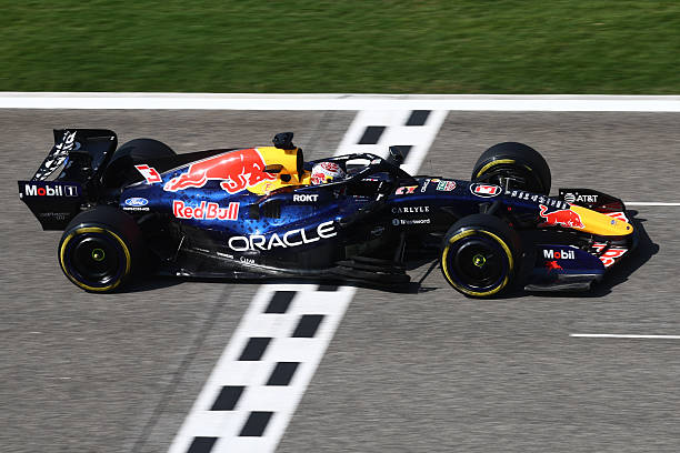 Max Verstappen of Red Bull Racing during the Formula 1 pre-season testing at Sakhir Circuit in Sakhir, Bahrain on February 13, 2026.