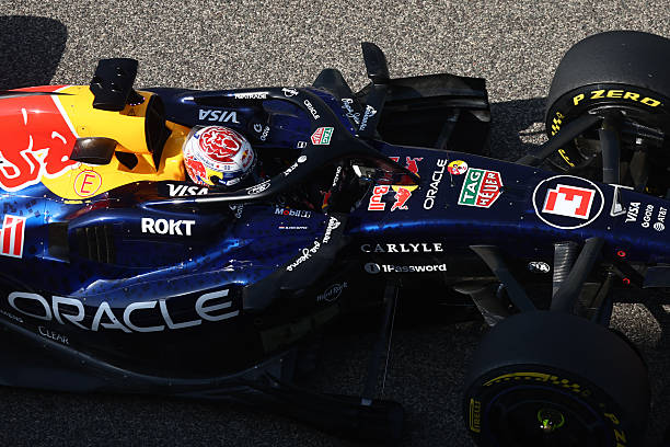 Max Verstappen of Red Bull Racing during the Formula 1 pre-season testing at Sakhir Circuit in Sakhir, Bahrain on February 13, 2026.