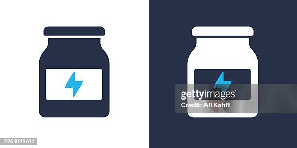 ilustraciones, imágenes clip art, dibujos animados e iconos de stock de icono sólido de glifo de proteína. icono sólido que se puede aplicar en cualquier lugar, simple, pixel perfecto y estilo moderno. - barra de cereal