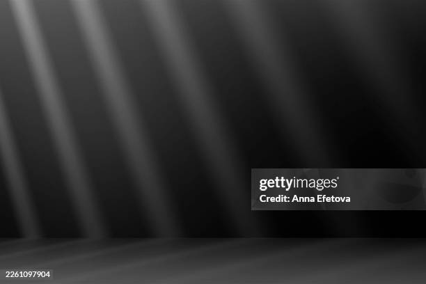 dark abstract background with diagonal light beams casting shadows - smooth stock pictures, royalty-free photos & images