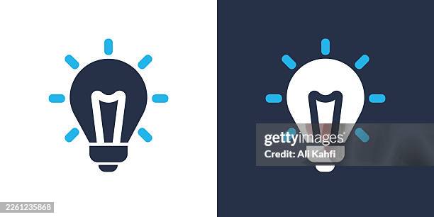 idea glyph solid icon. solid icon that can be applied anywhere, simple, pixel perfect and modern style. - professional talking to camera stock illustrations