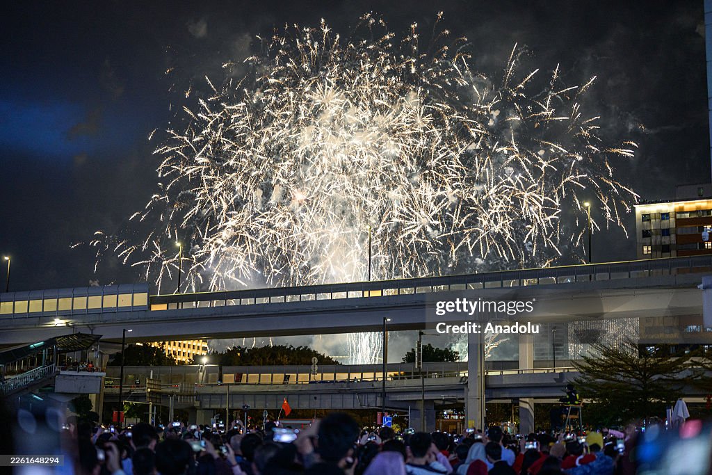 Spring Fireworks Fireworks display during the Spring Festival on February 17, 2026 in ...