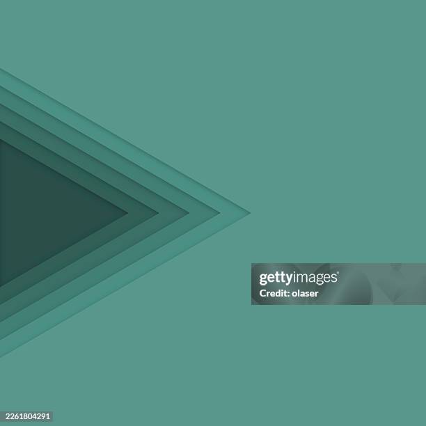 red abstract creativity background, triangles, copy space - emerald background stock illustrations