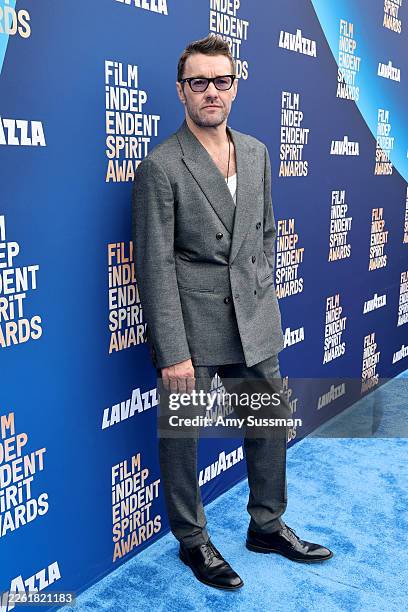 Joel Edgerton attends the 2026 Film Independent Spirit Awards at Hollywood Palladium on February 15, 2026 in Los Angeles, California.