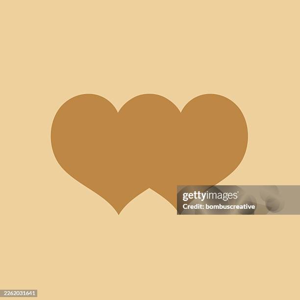 abstract heart shape vector design - pixel perfect stock illustrations