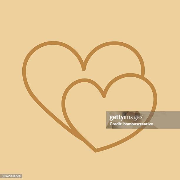 abstract heart shape vector design - pixel perfect stock illustrations