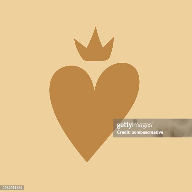 abstract heart shape vector design - pixel perfect stock illustrations