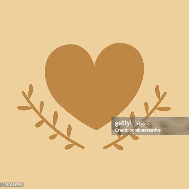 abstract heart shape vector design - pixel perfect stock illustrations