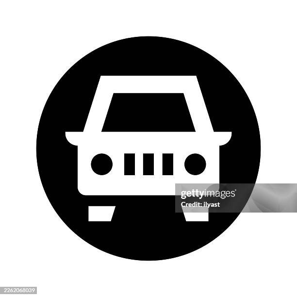 vector icon illustration for car sharing - rideshare driver stock illustrations