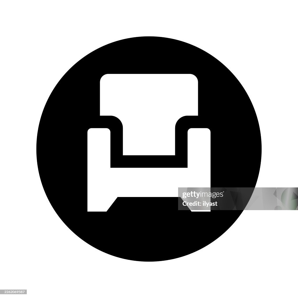 Vector Icon Illustration for Sofa