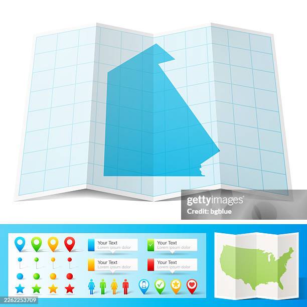 live oak county, texas map with location pins on white background - live oak tree stock illustrations