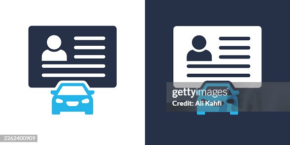 Driving License glyph solid icon. Solid icon that can be applied anywhere, simple, pixel perfect and modern style. Driving License glyph solid icon. Solid icon that can be applied anywhere, simple, pixel perfect and modern style.