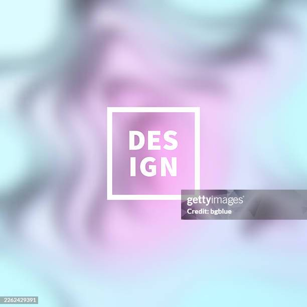 pink abstract background with blurred fluid shape - sun setting white background stock illustrations
