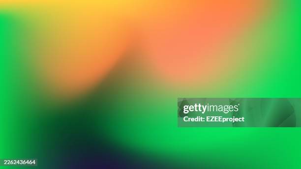 abstract colorful liquid gradient mesh background. colorful holographic fluid texture for web design. bright abstract neon gradient background for posters - rainbow gradient mesh stock illustrations