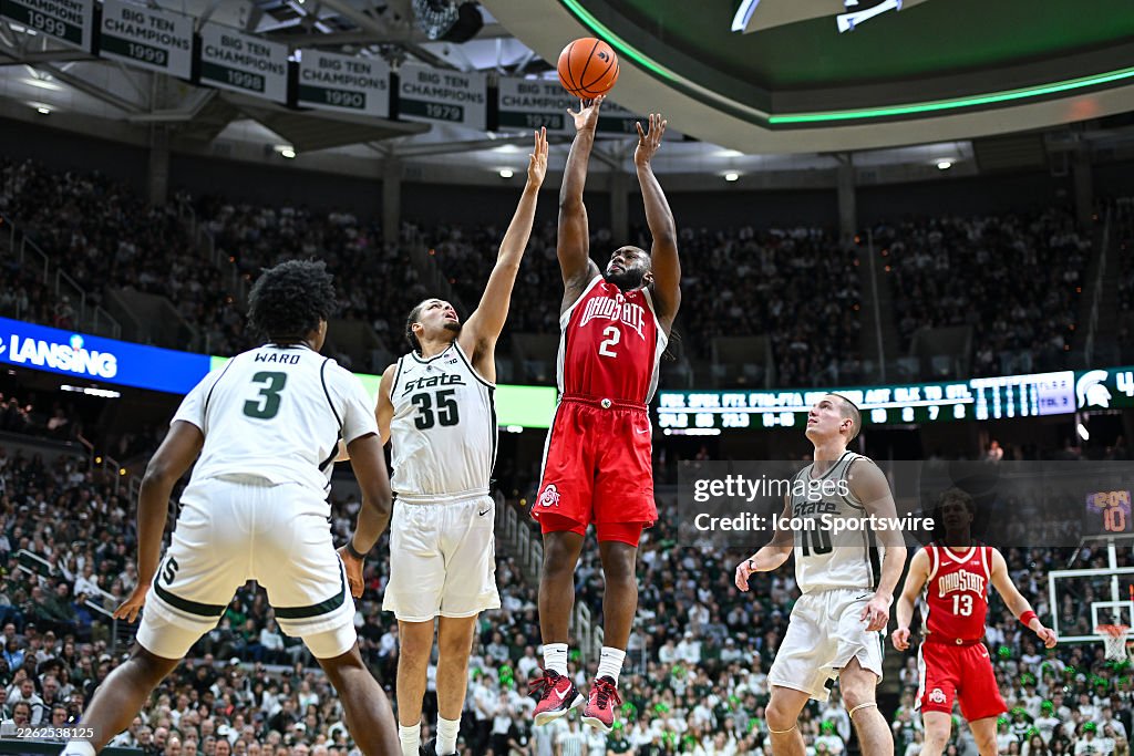 Adam Ruff Ohio State Buckeyes guard Bruce Thornton pulls up for a mid-range ...