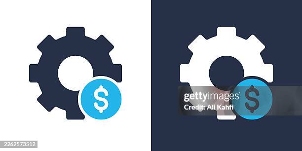 financial management glyph solid icon. solid icon that can be applied anywhere, simple, pixel perfect and modern style. - copper wire stock illustrations