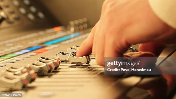 Professional audio mixing console