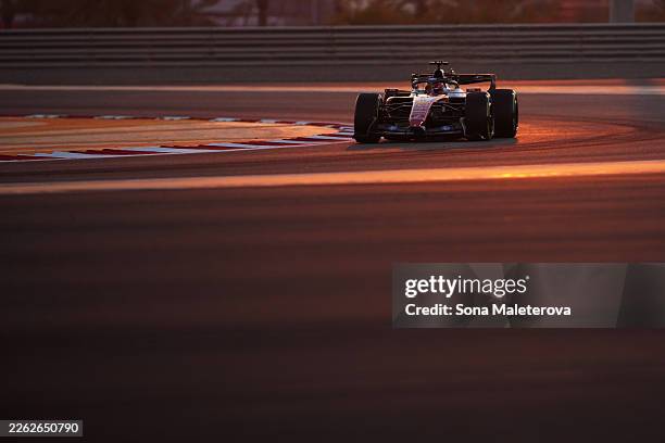 Charles Leclerc of Monaco driving the Scuderia Ferrari SF-26 on track during day three of F1 Testing at Bahrain International Circuit on February 20,...