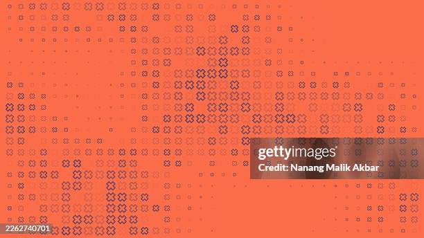 colorful halftone gradient pattern for background design - abstract plus pattern stock illustrations