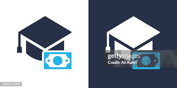 education cost glyph solid icon. solid icon that can be applied anywhere, simple, pixel perfect and modern style. - teacher computer screen stock illustrations