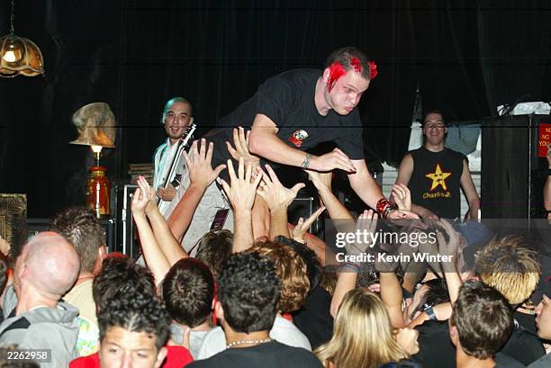 Taproot performs at the Roxy in West Hollywood, Ca. Friday, Sept. 13 and Saturday, Sept. 14, 2002. Photo by Kevin Winter/ImageDirect.