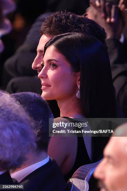 Kylie Jenner attends the EE BAFTA Film Awards 2026 at The Royal Festival Hall on February 22, 2026 in London, England.