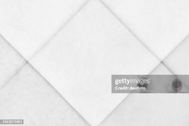 big rhombus shape - three dimensional blank empty full frame - headboard stock illustrations